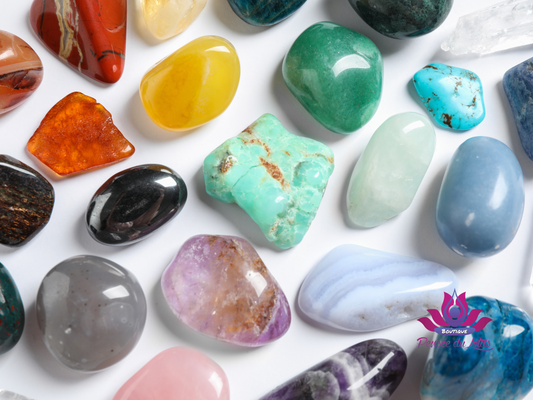 LE LANGAGE DES COULEURS DES PIERRES