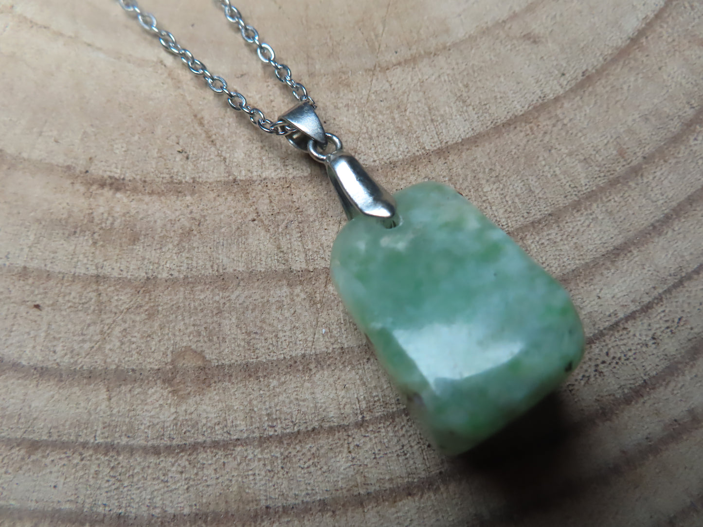 Pendentif en Jade verte