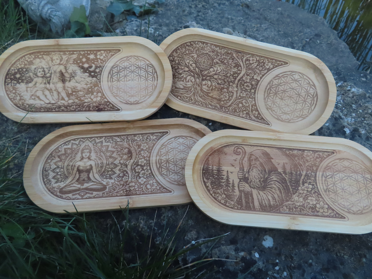 🌿 Plaquette de purification & de rechargement énergétique