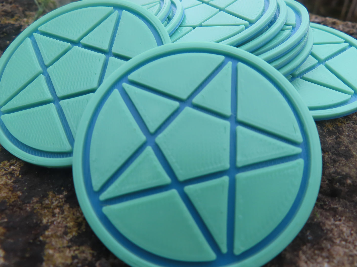 Pentacle de Protection – Pour miroirs & écrans