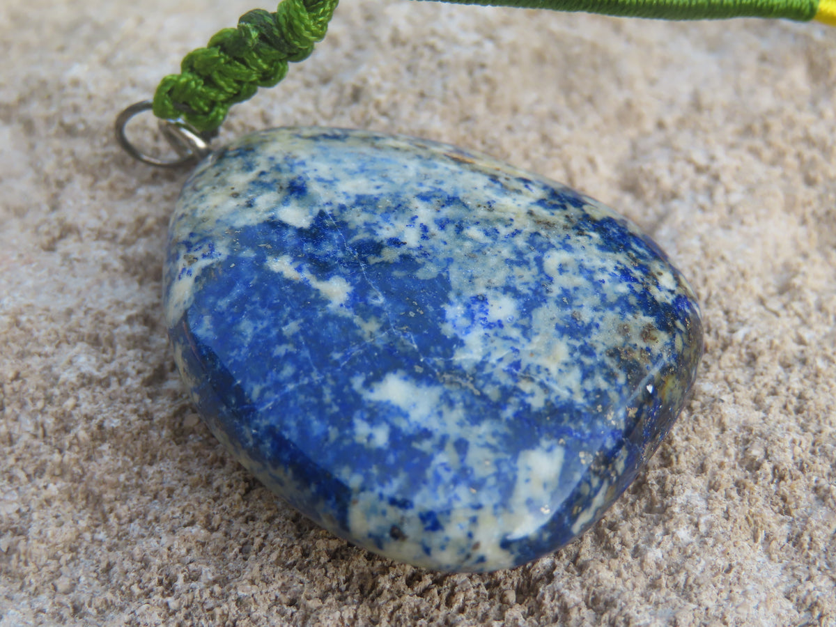 Collier pendentif en Lapis-Lazuli – Pierre naturelle