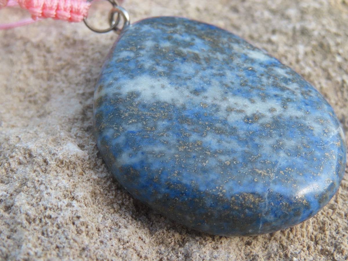 Collier pendentif en Lapis-Lazuli – Pierre naturelle