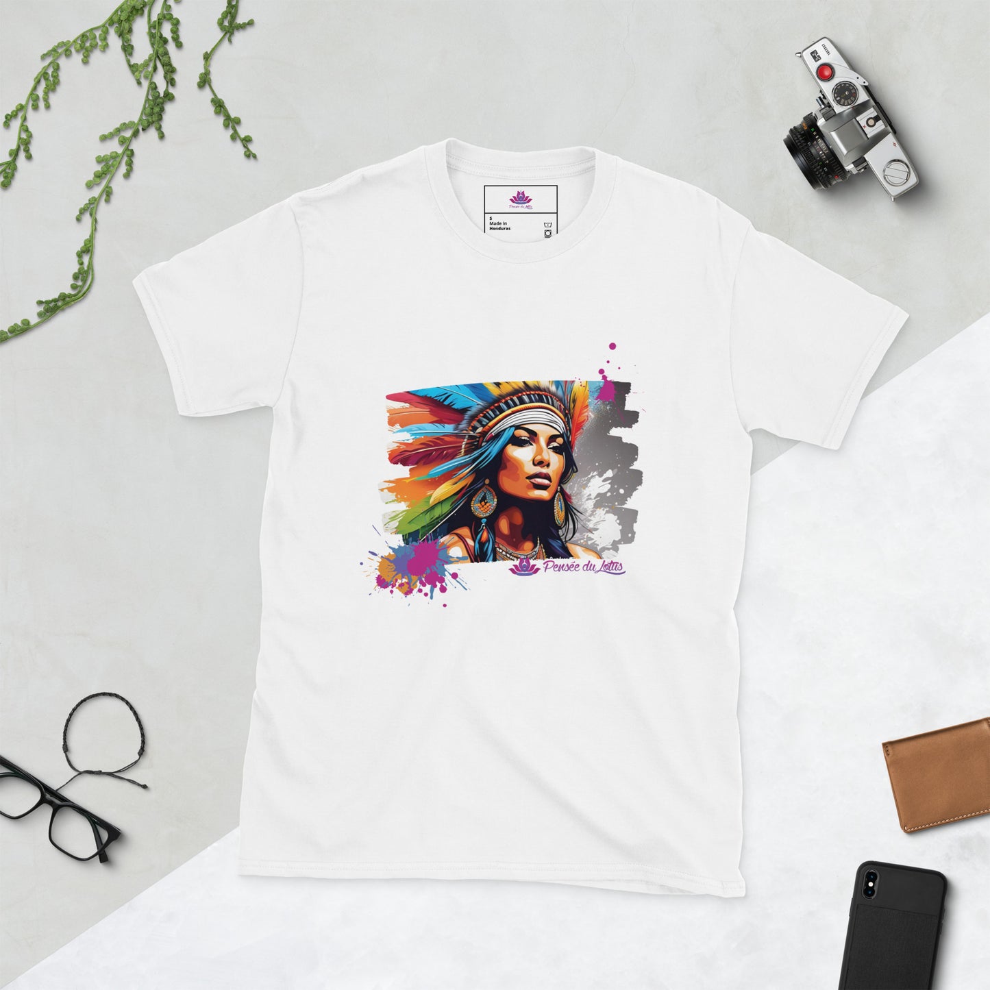 T-SHIRT UNISEXE AMÉRINDIENNE