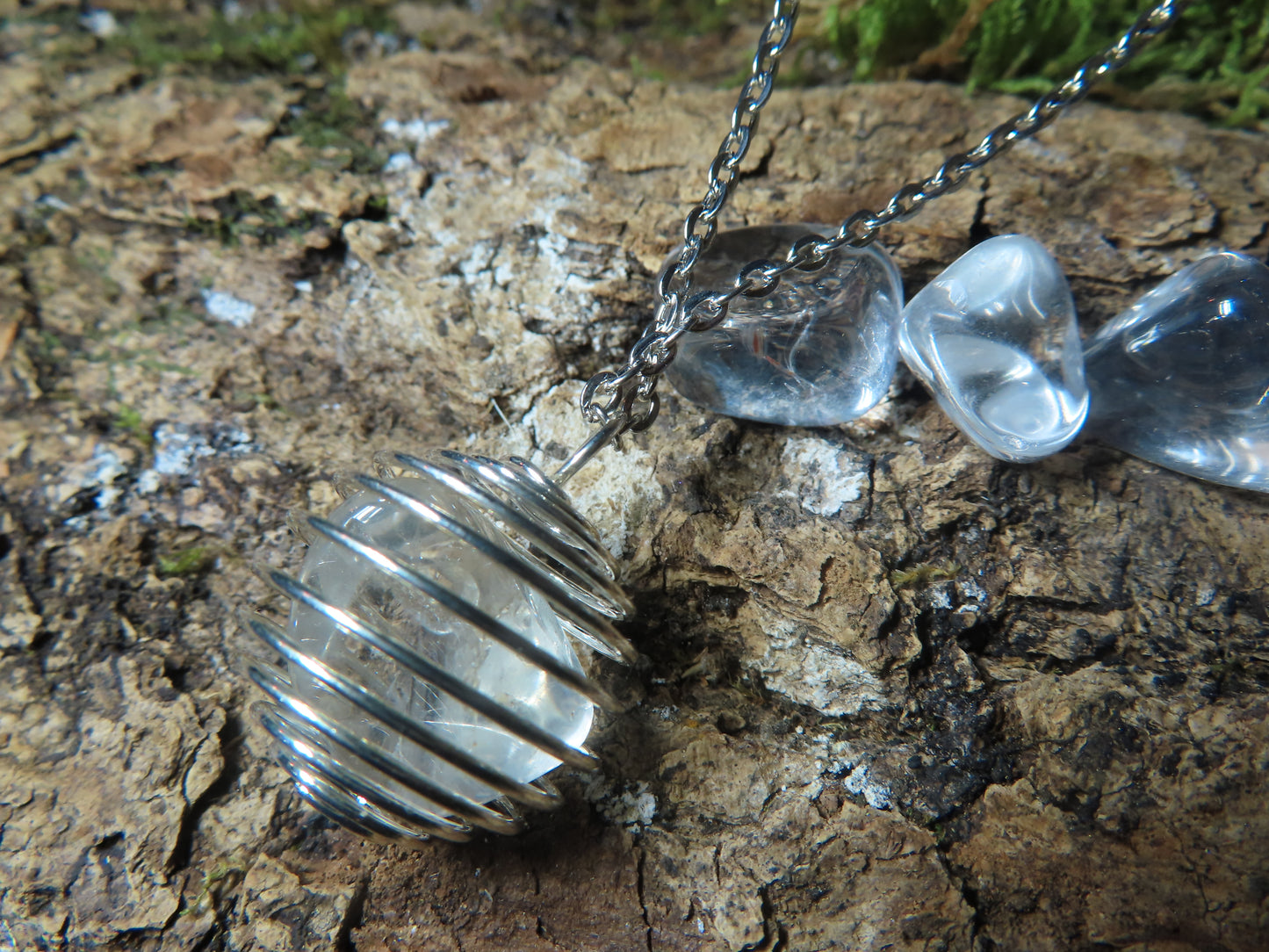CAGE À PIERRES CRISTAL DE ROCHE
