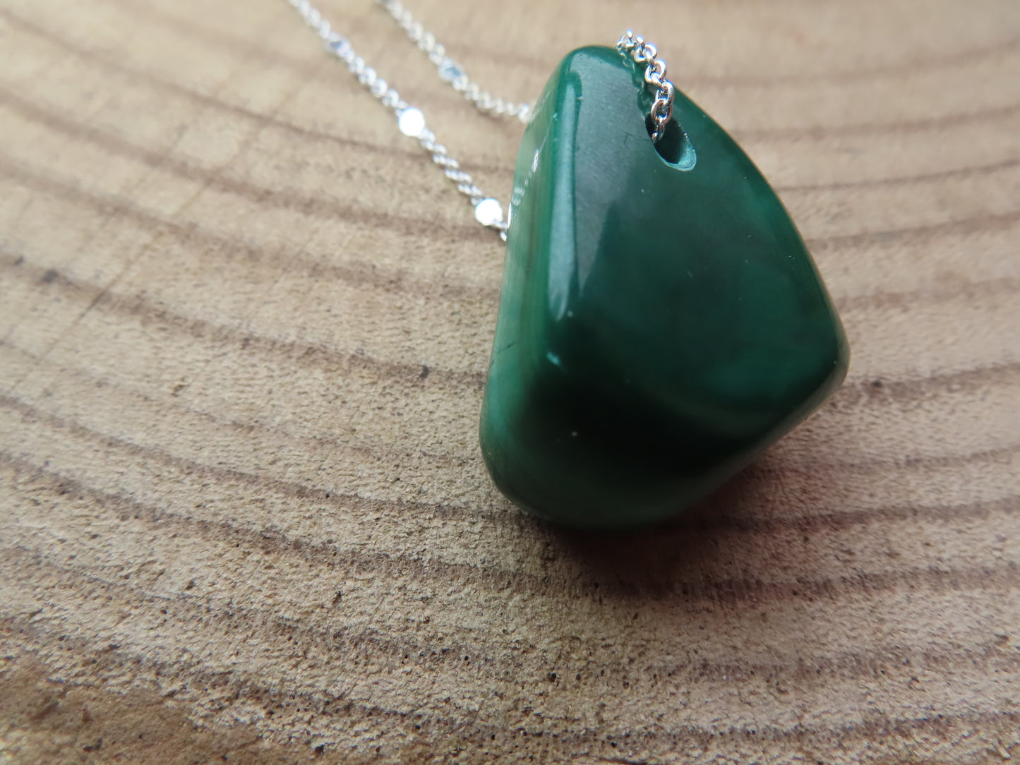 Pendentif en Malachite
