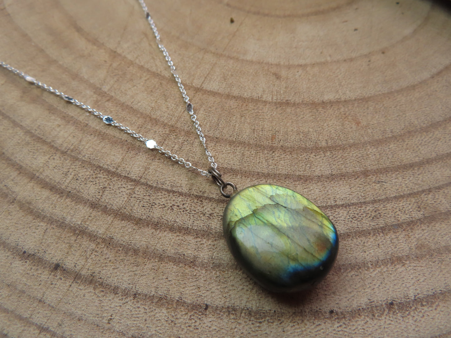 Pendentif en Labradorite