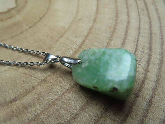 Pendentif en Jade verte
