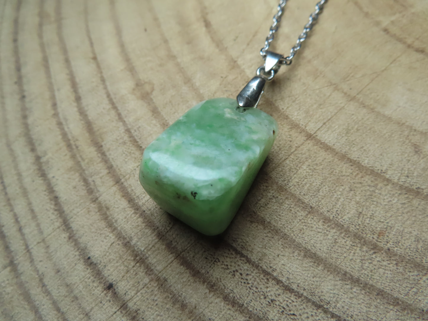 Pendentif en Jade verte