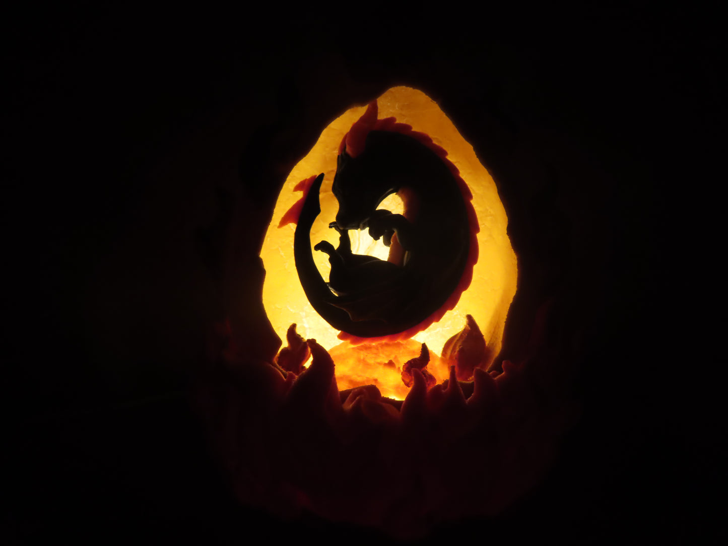 🐉 Lampe Œuf de Dragon – Protection nocturne & gardien énergétique