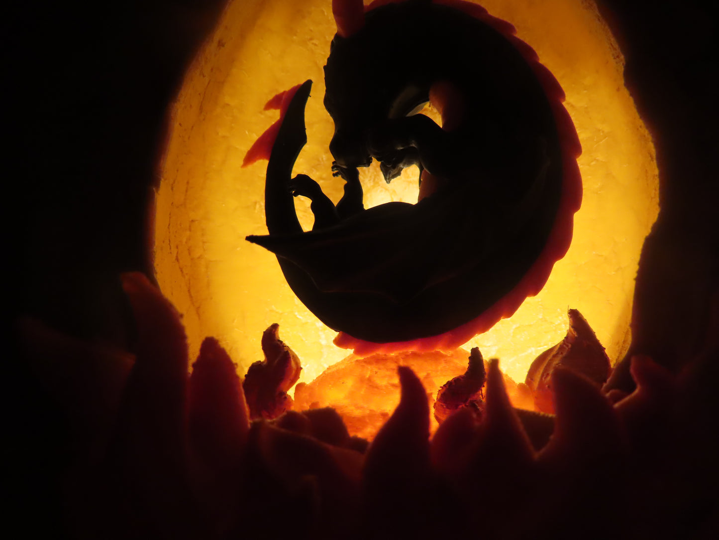 🐉 Lampe Œuf de Dragon – Protection nocturne & gardien énergétique