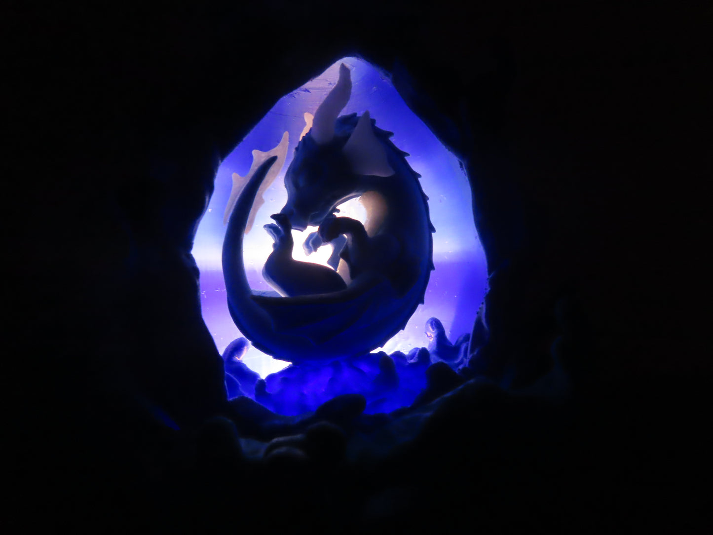 🐉 Lampe Œuf de Dragon – Protection nocturne & gardien énergétique