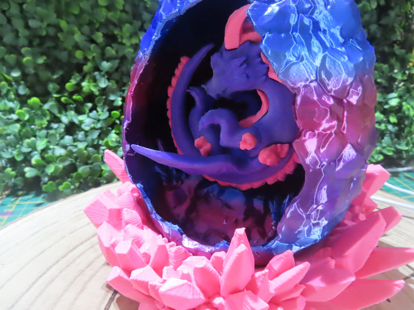 🐉 Lampe Œuf de Dragon – Protection nocturne & gardien énergétique