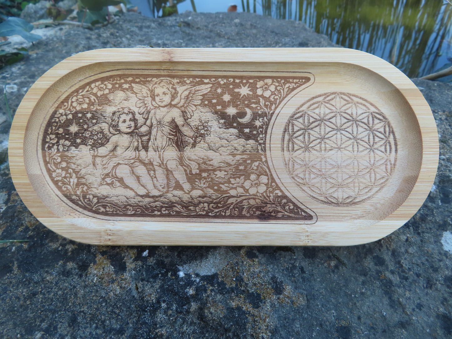 🌿 Plaquette de purification & de rechargement énergétique