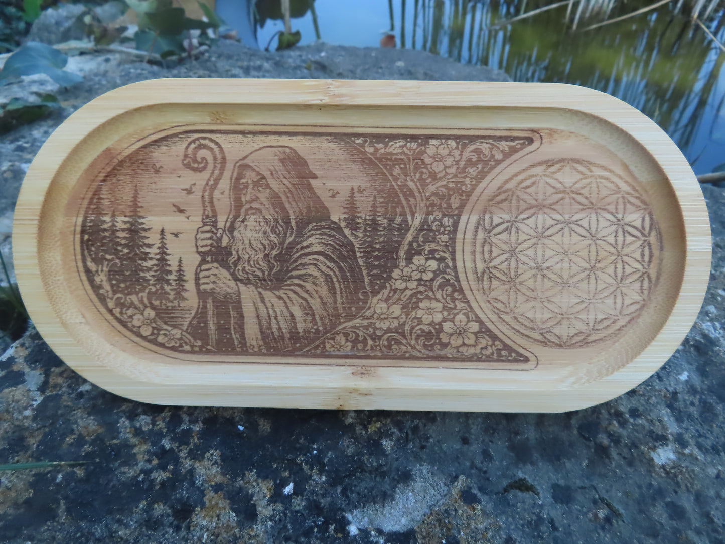 🌿 Plaquette de purification & de rechargement énergétique