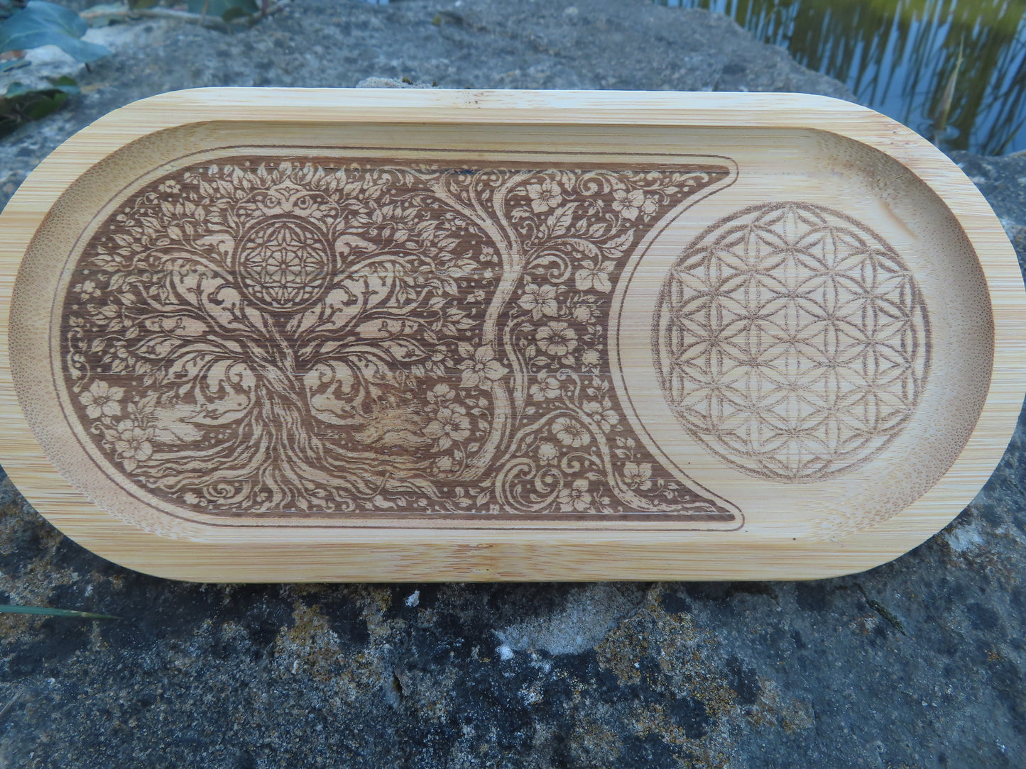 🌿 Plaquette de purification & de rechargement énergétique