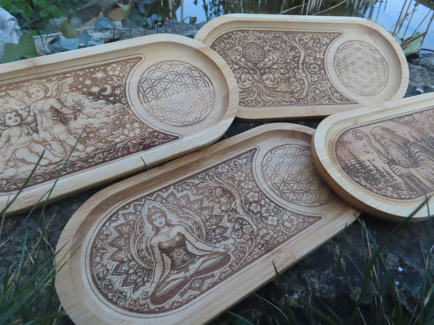 🌿 Plaquette de purification & de rechargement énergétique