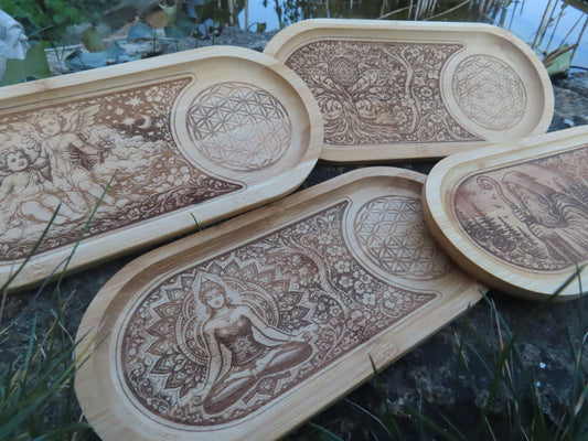 🌿 Plaquette de purification & de rechargement énergétique