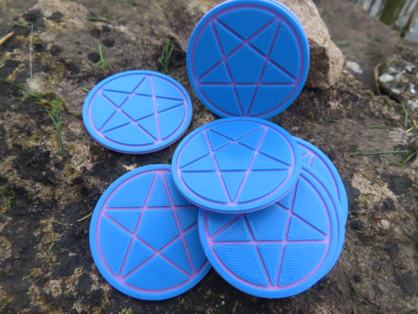 Pentacle de Protection – Pour miroirs & écrans