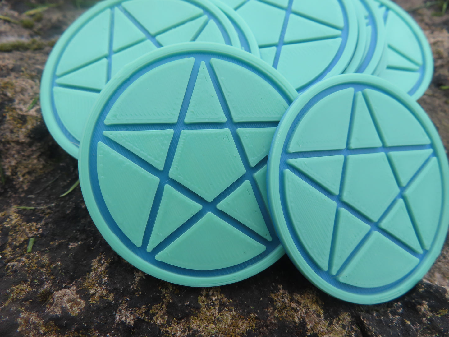 Pentacle de Protection – Pour miroirs & écrans