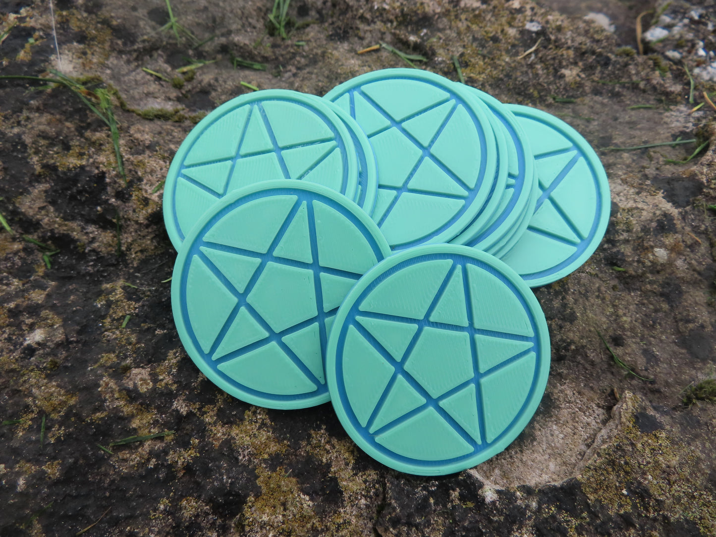 Pentacle de Protection – Pour miroirs & écrans