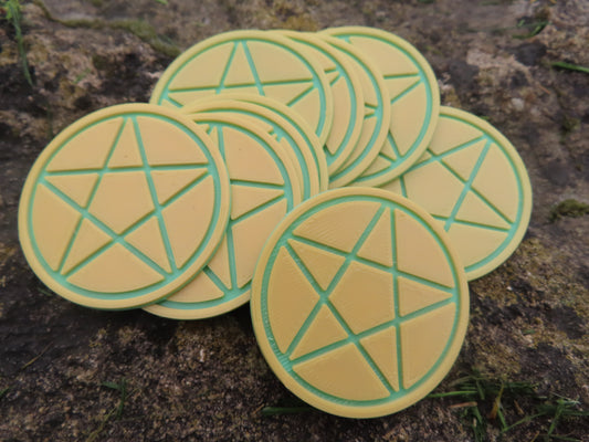 Pentacle de Protection – Pour miroirs & écrans