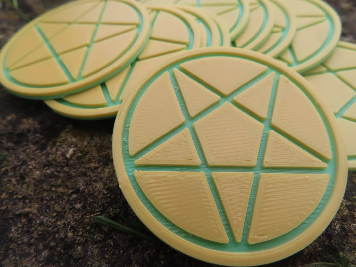 Pentacle de Protection – Pour miroirs & écrans