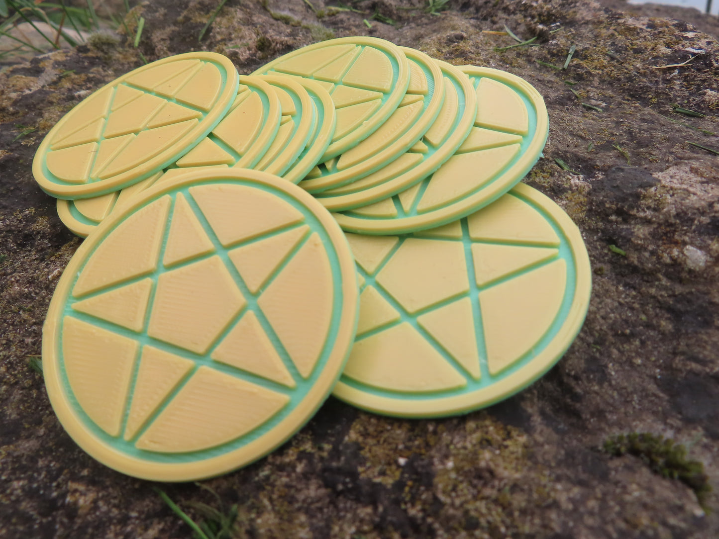 Pentacle de Protection – Pour miroirs & écrans