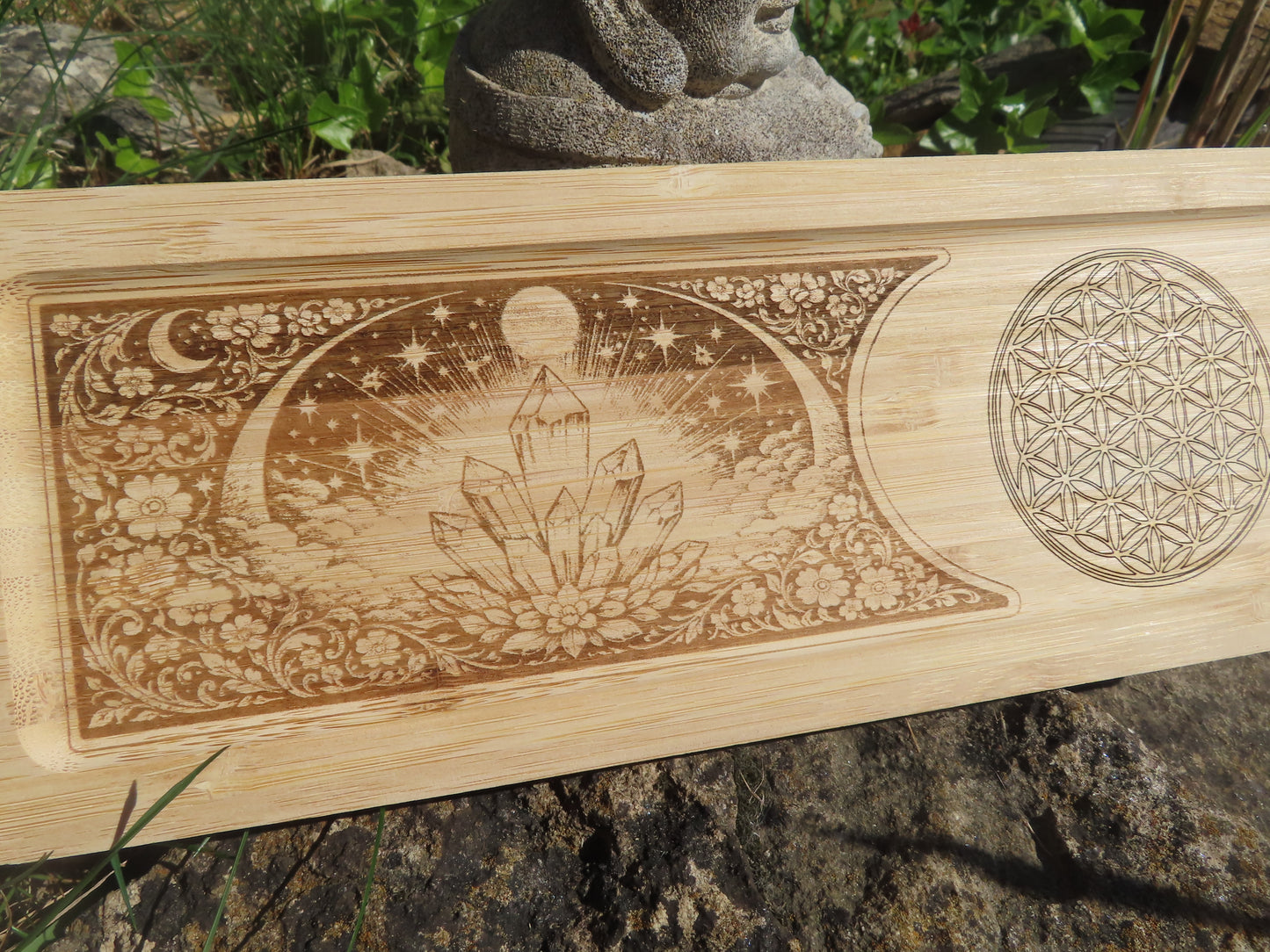 🌿 Plaquette de purification & de rechargement énergétique
