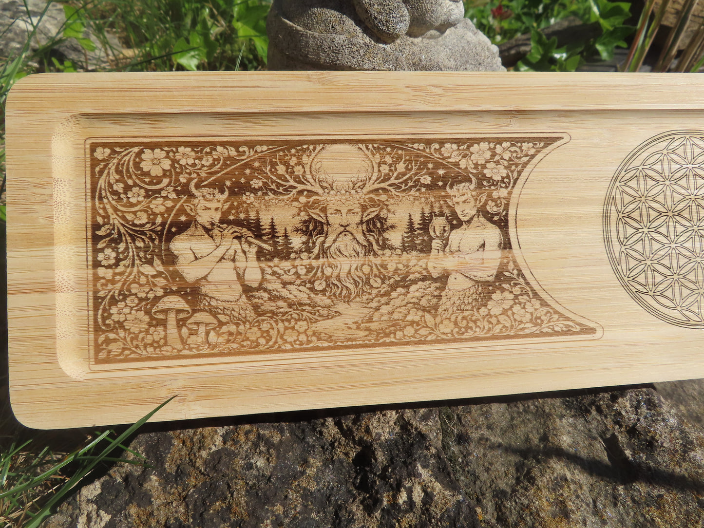 🌿 Plaquette de purification & de rechargement énergétique
