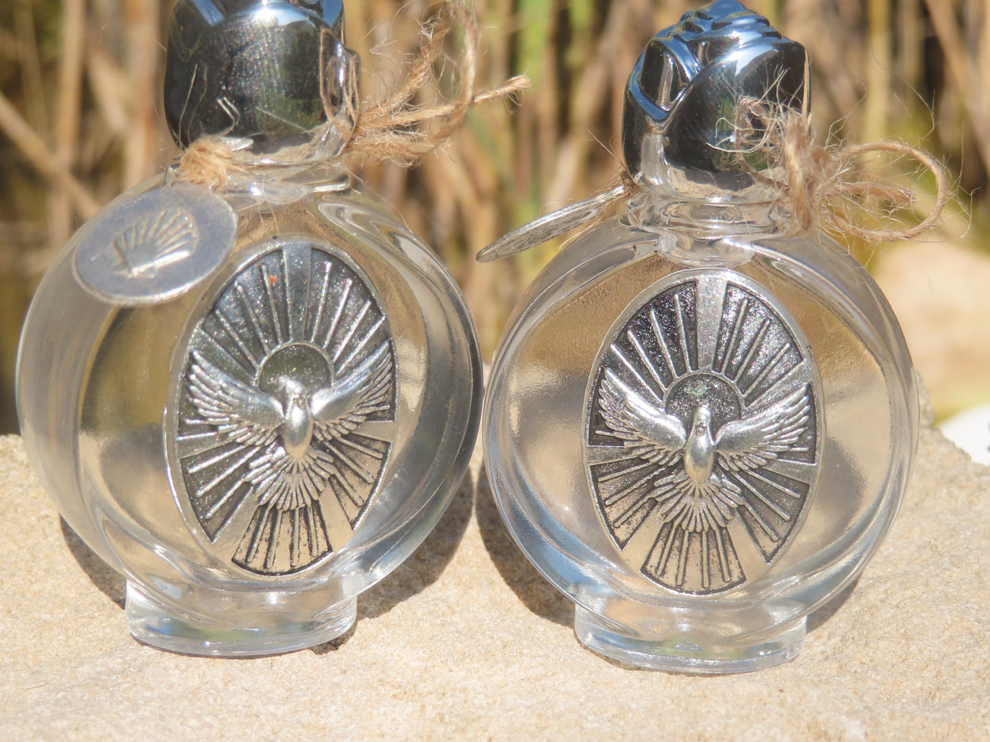 Fiole consacrée Eau de la fontaine de Marie-Madeleine à Vézelay