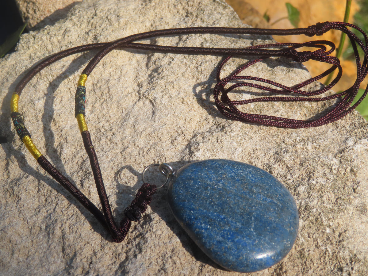 Collier pendentif en Lapis-Lazuli – Pierre naturelle