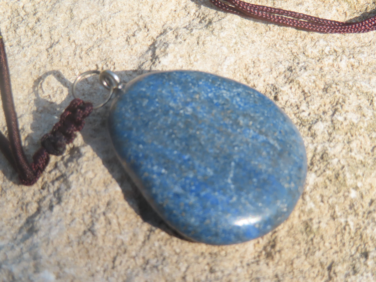 Collier pendentif en Lapis-Lazuli – Pierre naturelle