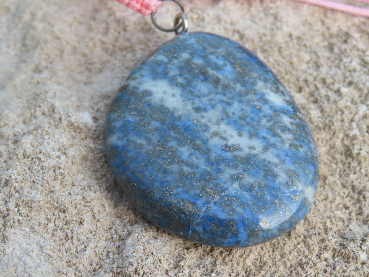 Collier pendentif en Lapis-Lazuli – Pierre naturelle
