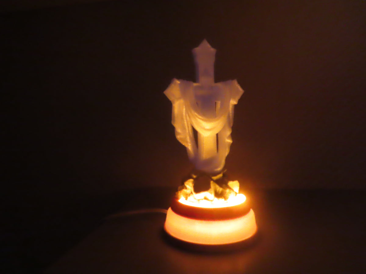 Lampe Croix – Lumière de Foi luminescente